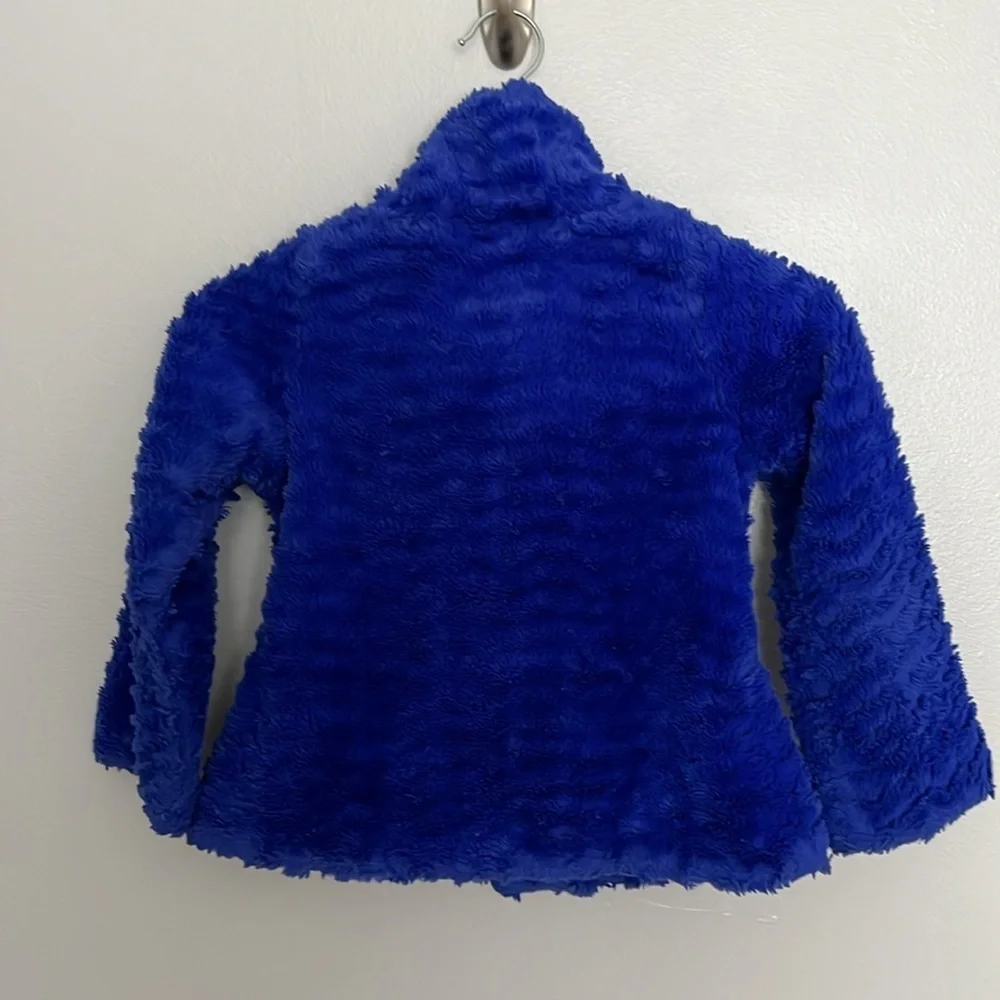 Patagonia Girls Pelage Deep Pile Fleece Jacket Blue